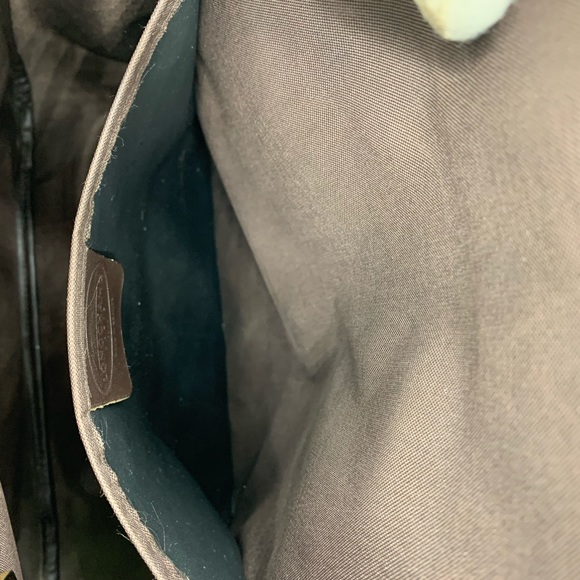 COPY - Longchamp Brown Leather Vintage Backpack - Picture 9 of 13